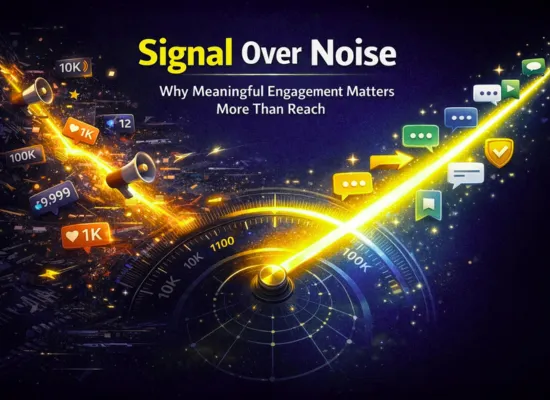 Signal Over Noise: Why Meaningful Engagement Matters More Than Reach