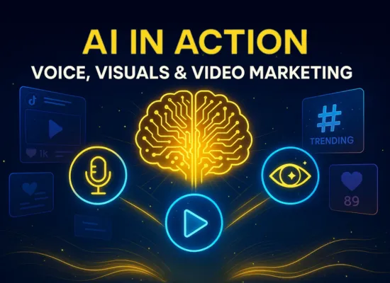 AI in Action: Voice, Visuals, and Video Marketing