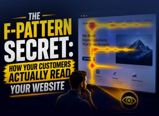 The ‘F-Pattern’ Secret: How Your Customers Actually Read Your Website