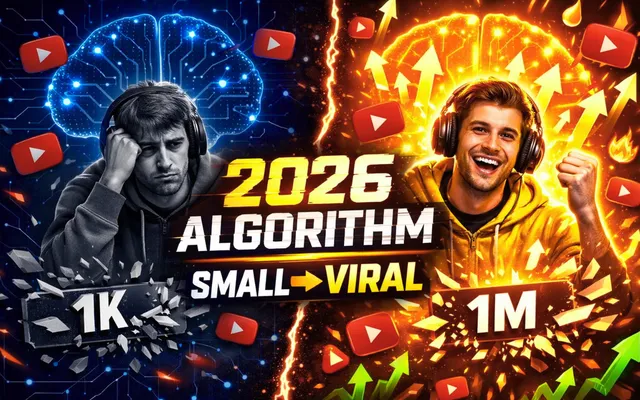 YouTube Algorithm in 2026: How Small Creators Can Still Go Viral