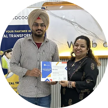 SEO Course Student