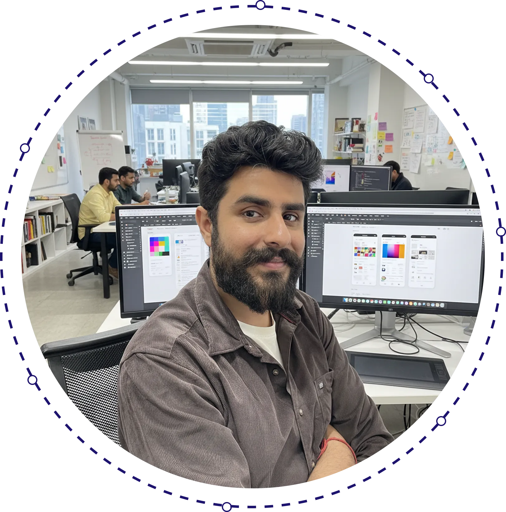 UI UX design process team