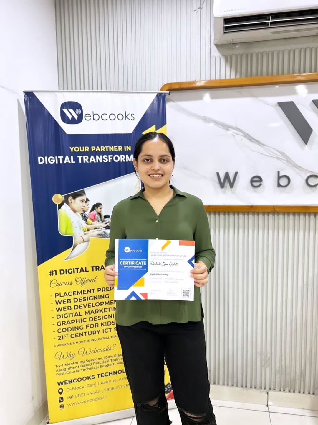 Deeksha kaur gulati - Webcooks Client