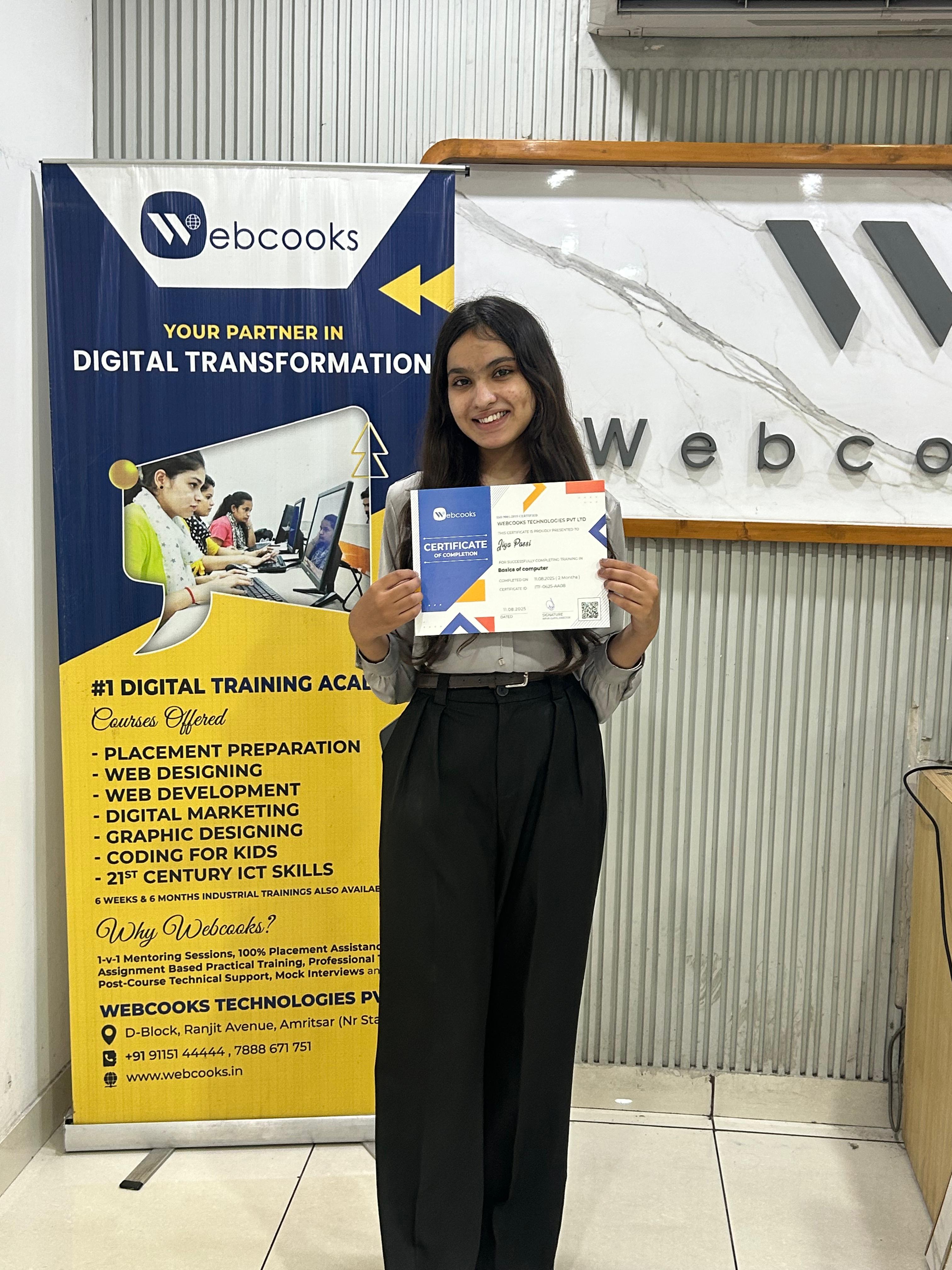 jiya passi - Webcooks Client